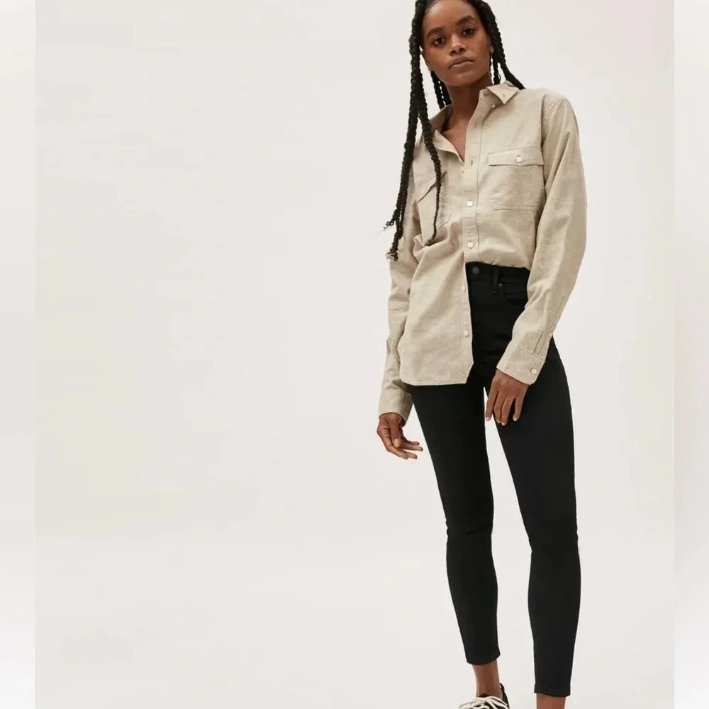 Everlane The Authentic Stretch High Rise Skinny Jeans